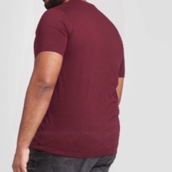 Goodfellow Maroon Tee - Picture 2 of 6